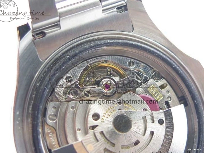 Dial Yacht-Master Silver Best SS SA3135 Edition Maker Bp on SS 116622 Bracelet 0501